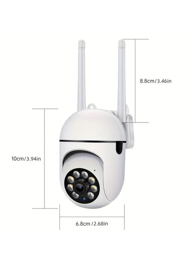 1080P 64G WIFI Security Camera With Motion Tracking Night Vision Two Way Audio - Image 2